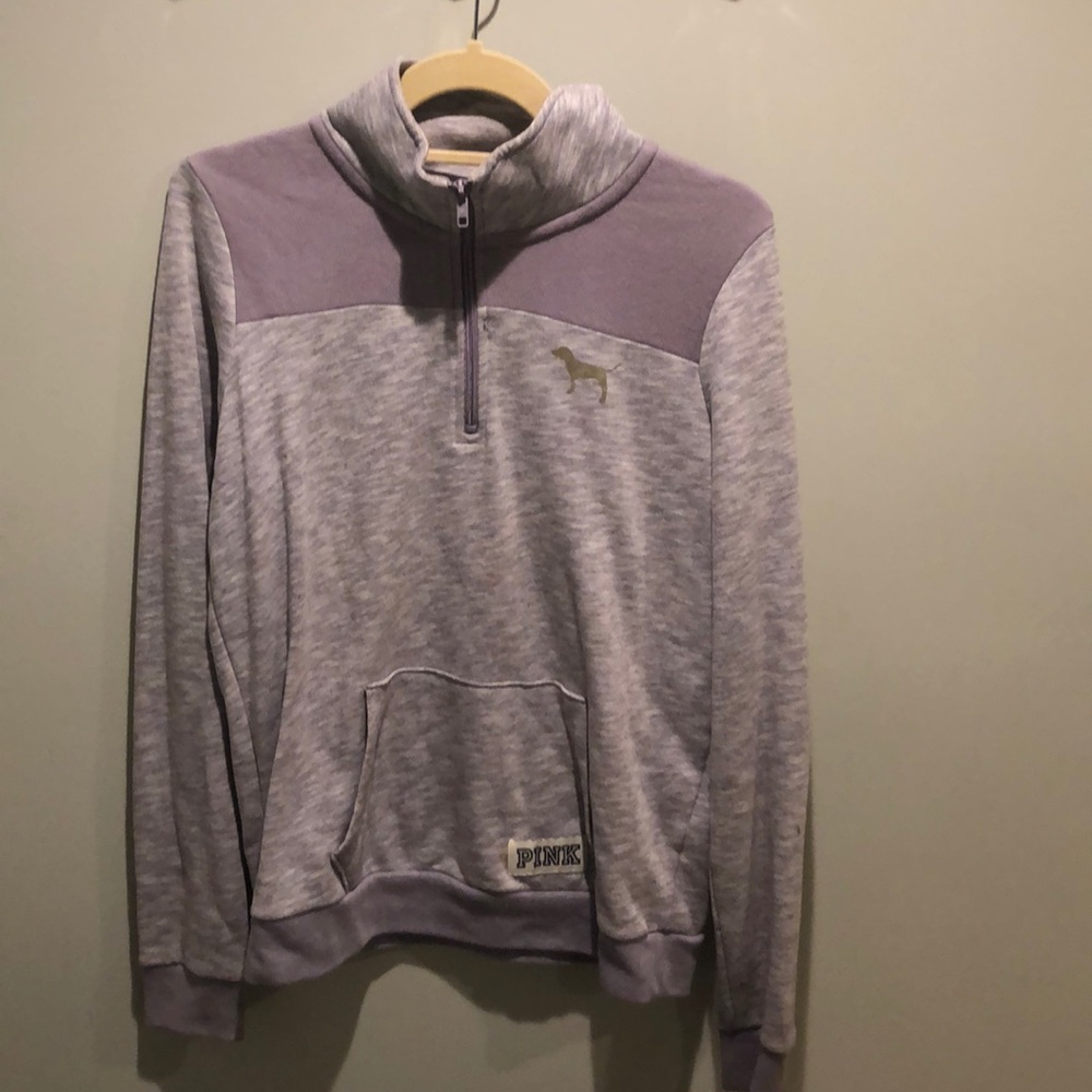 Pink Quarter Zip